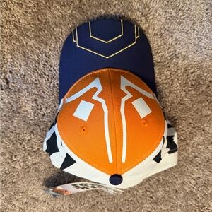 Orange and Blue Fox Cap Ahsoka Star Wars